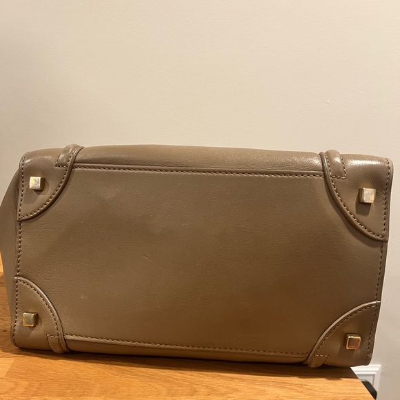 Celine Mini Luggage Camel Smooth Calf skin - Picture 10 of 10